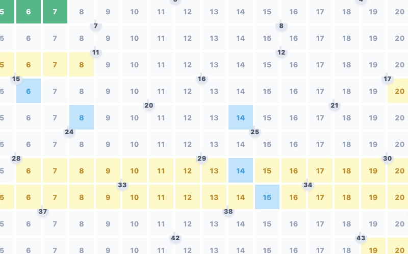 Calendrier 2026